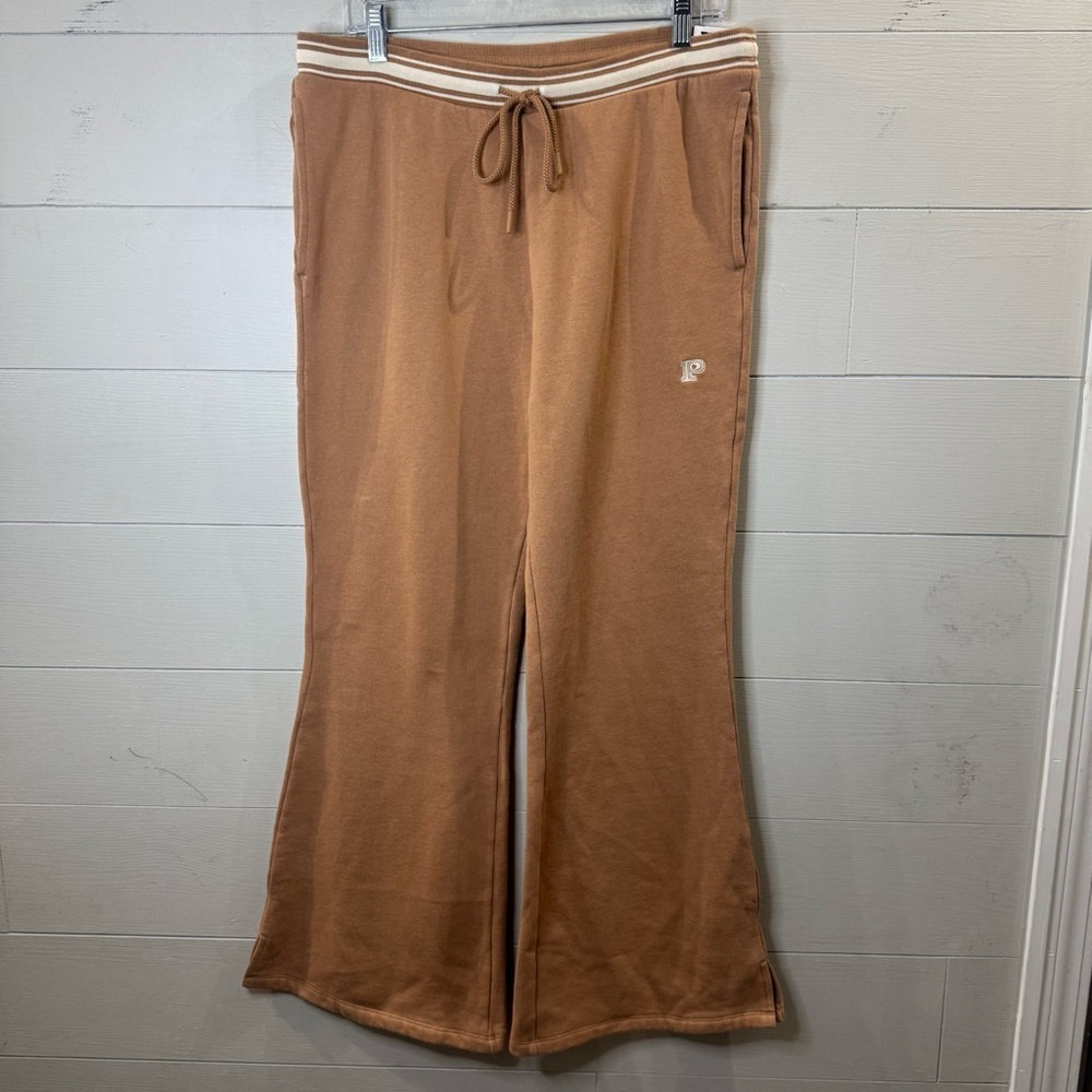 PINK Victoria's Secret Ivy Fleece Flare Pant Classic Fit Lounge Pants Size Large